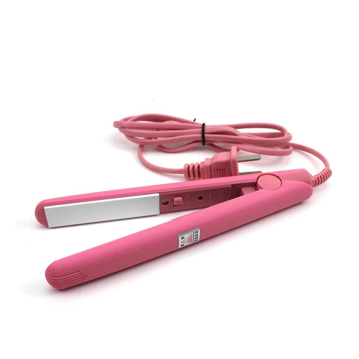 Mini Portable Ceramic Hair Straightener & Curler | Frizz-Free Smooth Hair | Random Color - Image 14