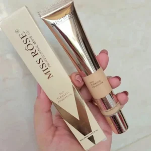 Beige 2 | Miss Rose Silk Flawless Foundation | Long-Lasting Lightweight Liquid Foundation with Natural Radiant Finish