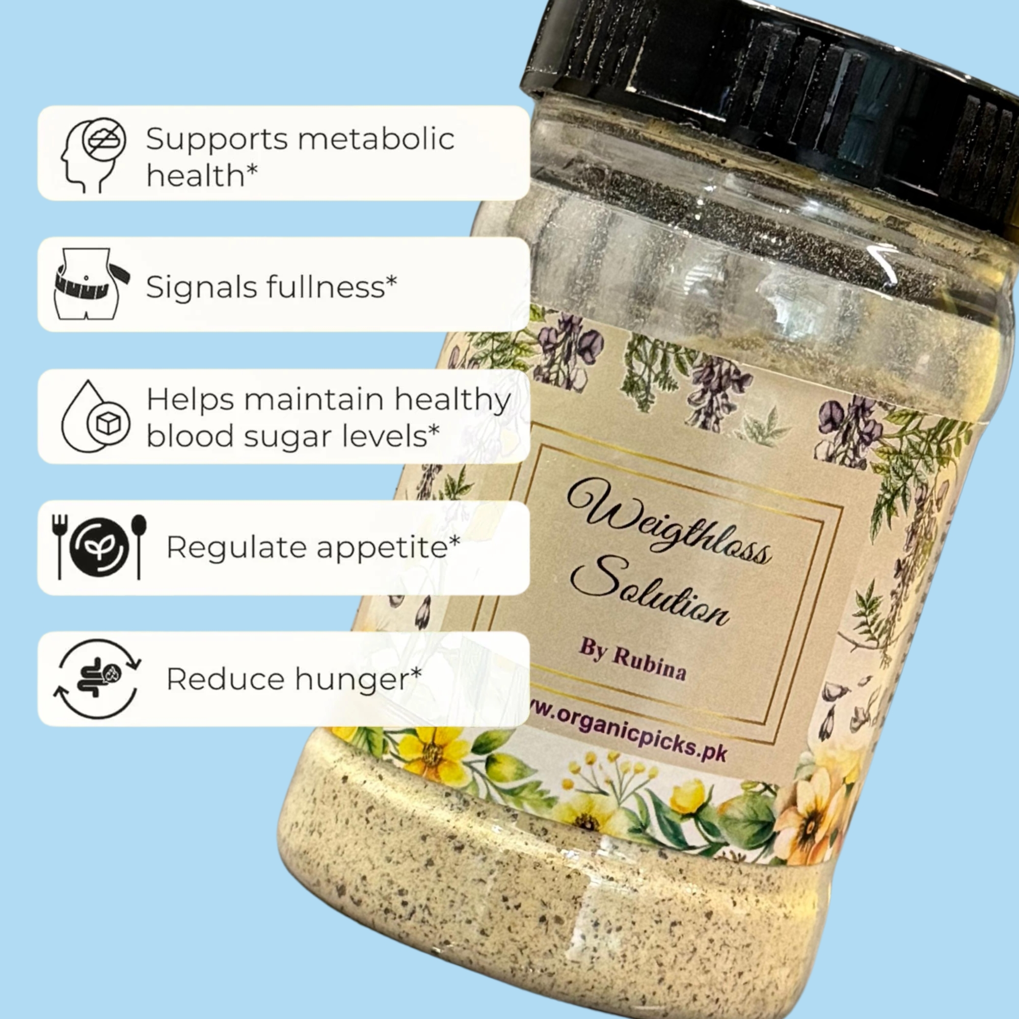 13_1758021310.jpg Dr. Rubina Weight Loss Solution | Herbal Slimming, Digestion & Energy Support Formula - Image 5
