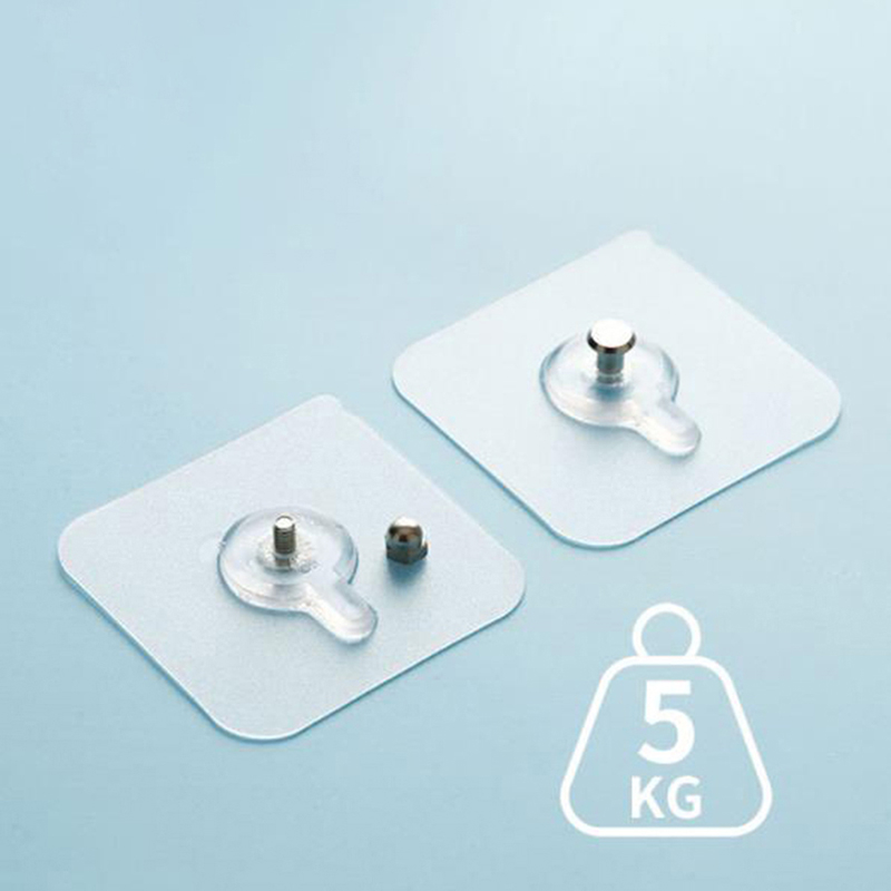 2-3_1726837460.jpg 4 PCs Punch-Free Screw Hanger | Non-Marking Wall Hook Stickers | Heavy-Duty Picture & Decor Holder - Image 9