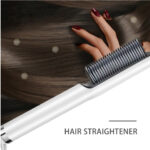 2-7-150x150_1727332308.jpg Hair Straightener Brush & Styler | Model 909 | Fast Heating Electric Straightening Comb - Image 4