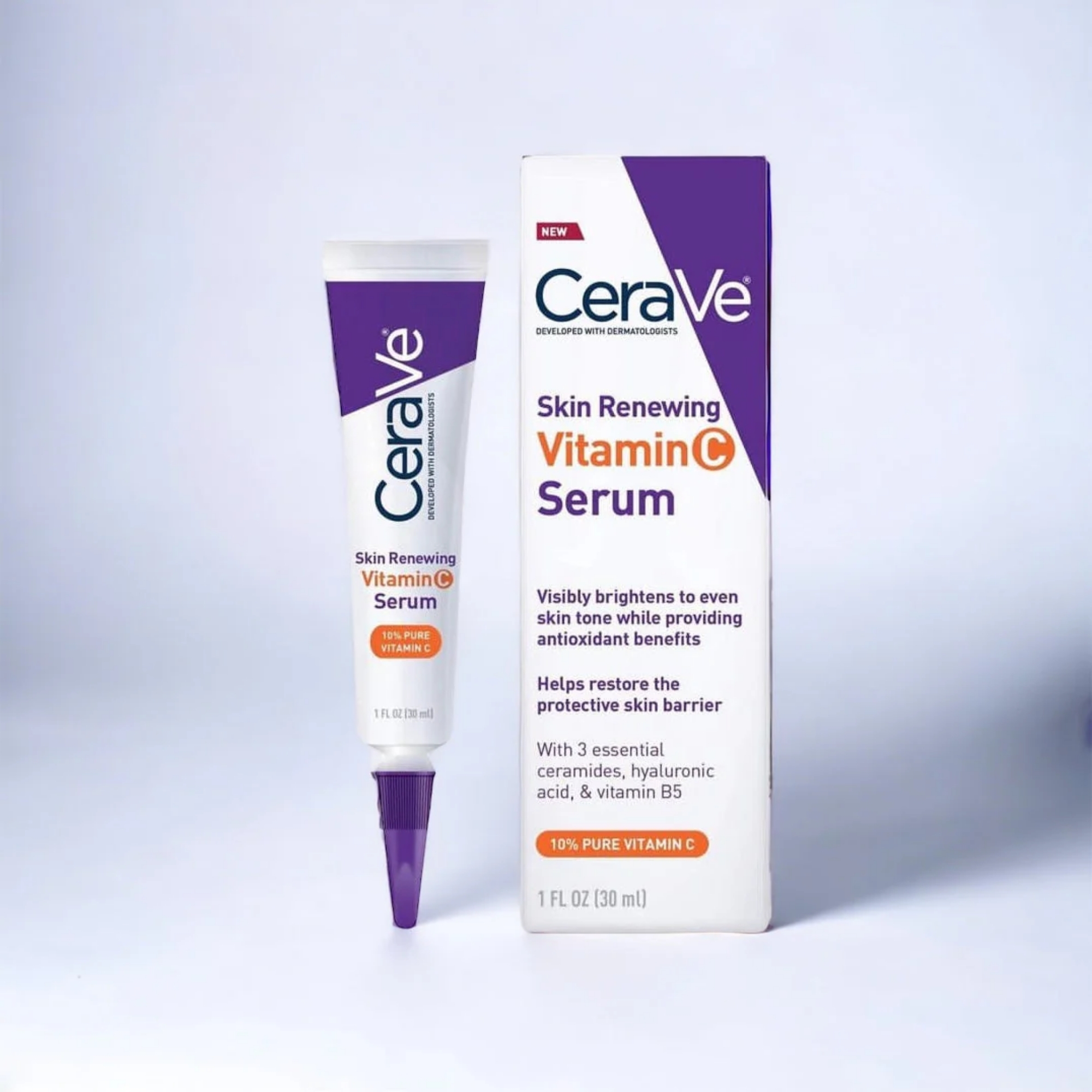 28_1758026263.jpg CeraVe Skin Renewing Vitamin C Serum 30ml | Brightening, Anti-Aging & Hydrating