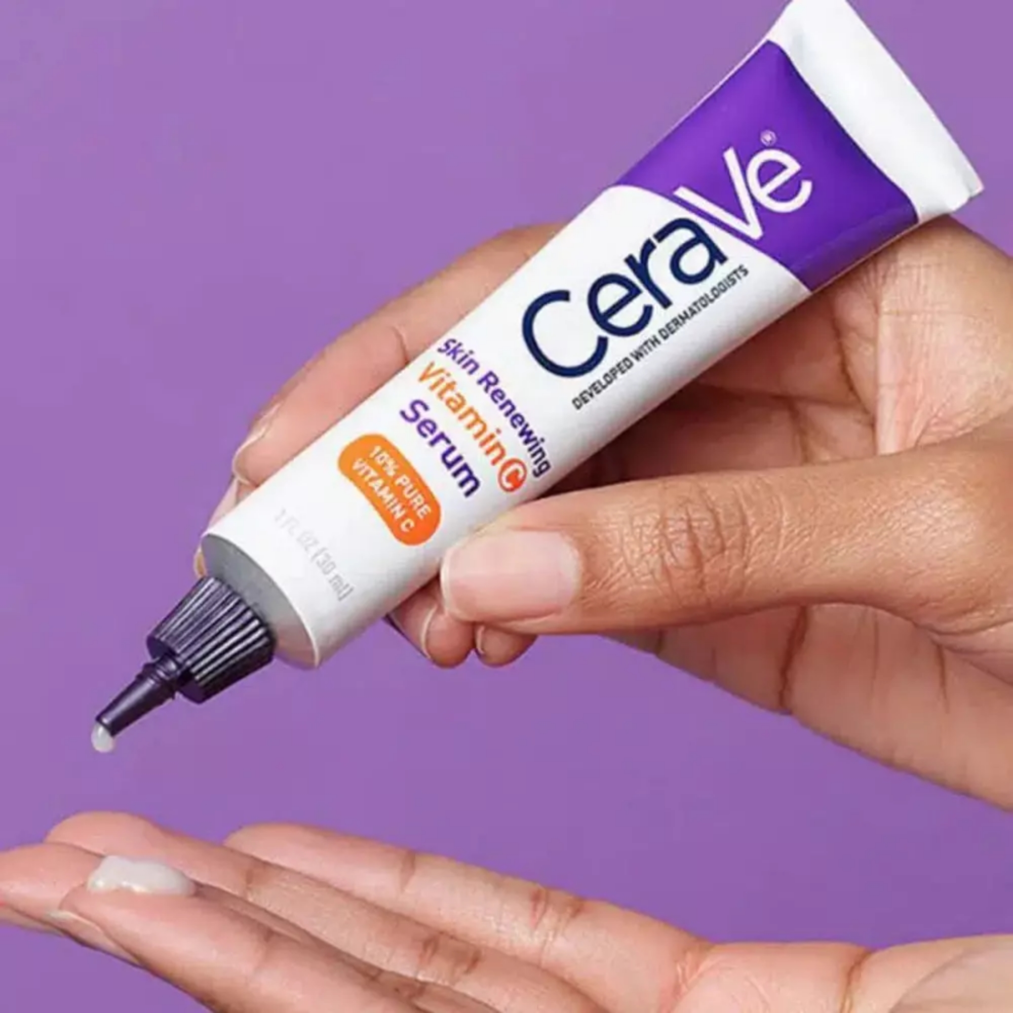 29_1758026264.jpg CeraVe Skin Renewing Vitamin C Serum 30ml | Brightening, Anti-Aging & Hydrating - Image 2