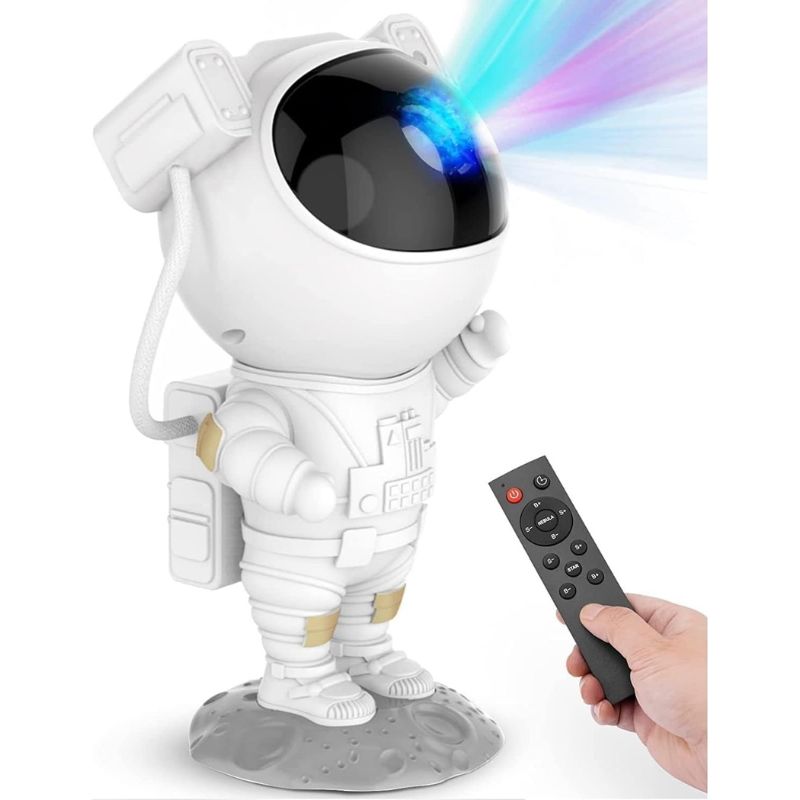 2_1740135741.jpg Astronaut Star Projector Night Light | Bring the Galaxy to Your Room | LED Nebula & Starry Sky Projection - Image 8