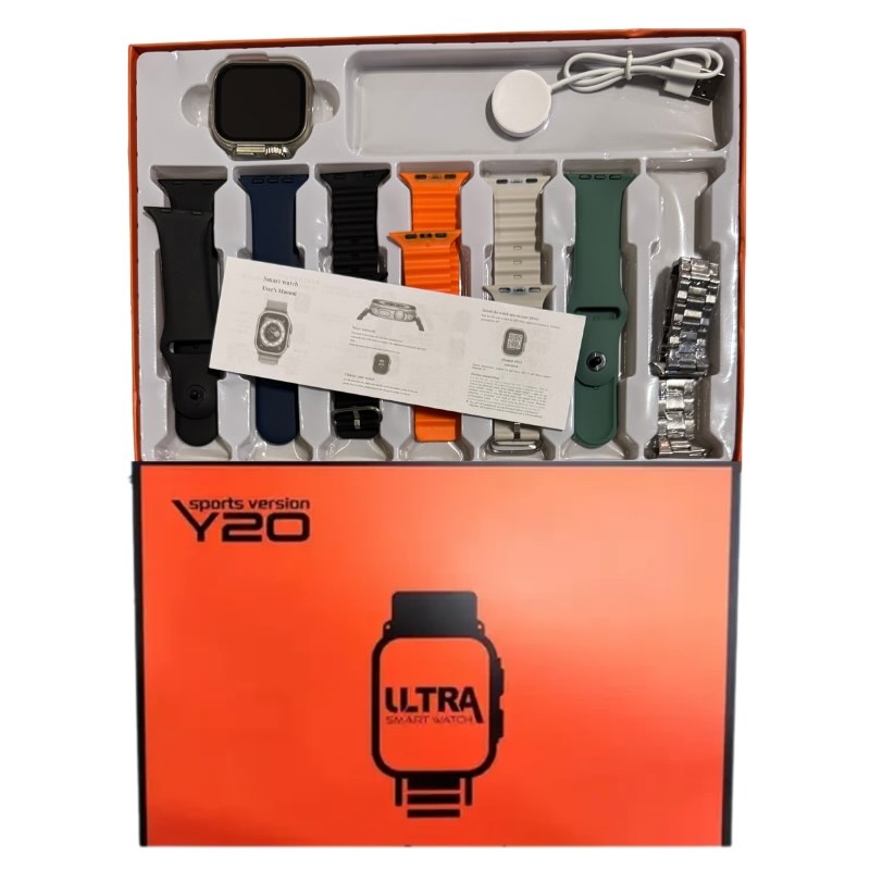 Products 800x800 - 2 Y20 Ultra Smart Watch Sports Edition | 2.2" HD Display Bluetooth Calling Fitness Tracker - Image 2