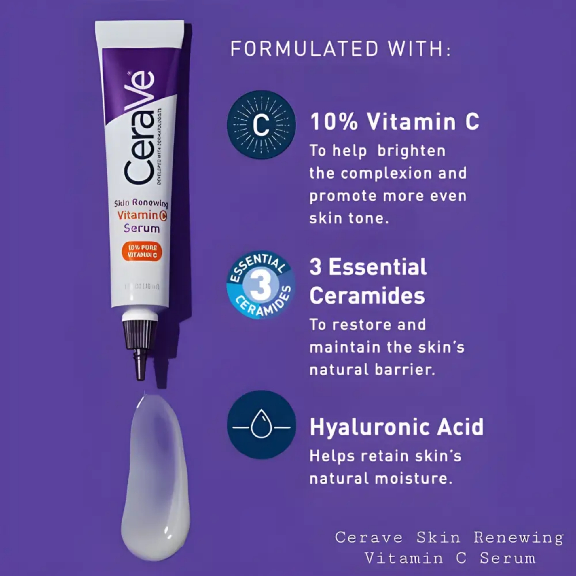 31_1758026265.jpg CeraVe Skin Renewing Vitamin C Serum 30ml | Brightening, Anti-Aging & Hydrating - Image 4