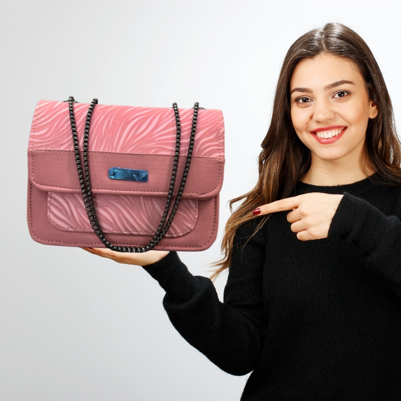 3_1758779758.jpg Luxury Women’s Shoulder Bag in Pink Faux Leather for Casual, Work, and Formal Use