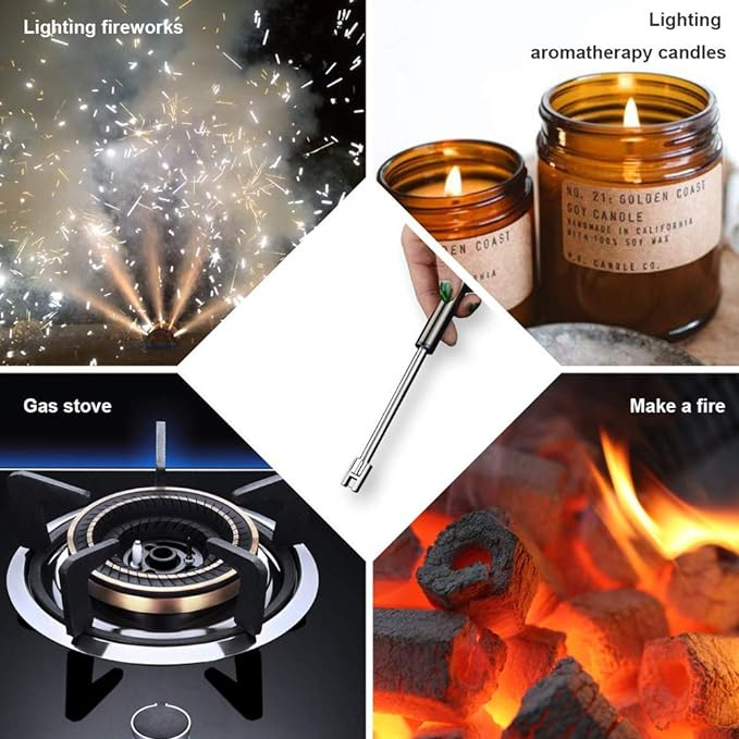 4_1726837903.jpg USB Rechargeable Flameless Arc Lighter | Flexible & Windproof Electric Wand Lighter
