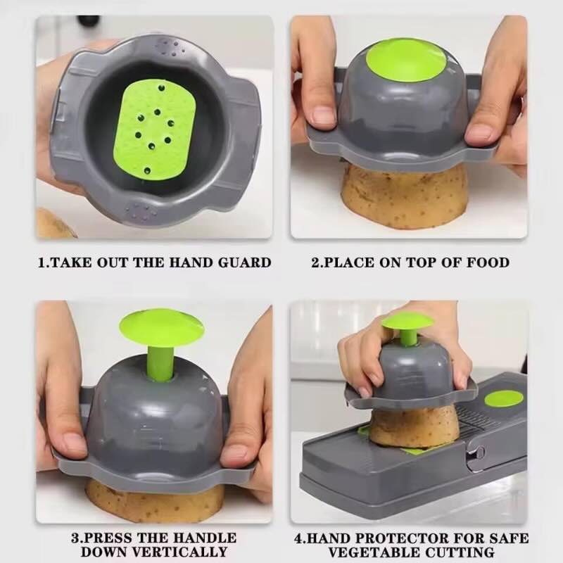 Products 800x800 - 4 16-in-1 Mandoline Slicer & Vegetable Chopper | Multifunctional Food Cutter & Grater - Image 6