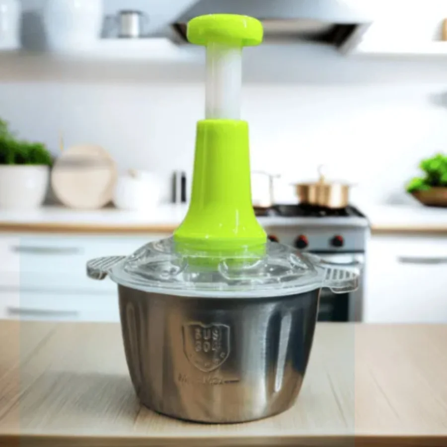 4_1756138473.webp 2L Manual Food Chopper | Stainless Steel Bowl & 4 Sharp Blades