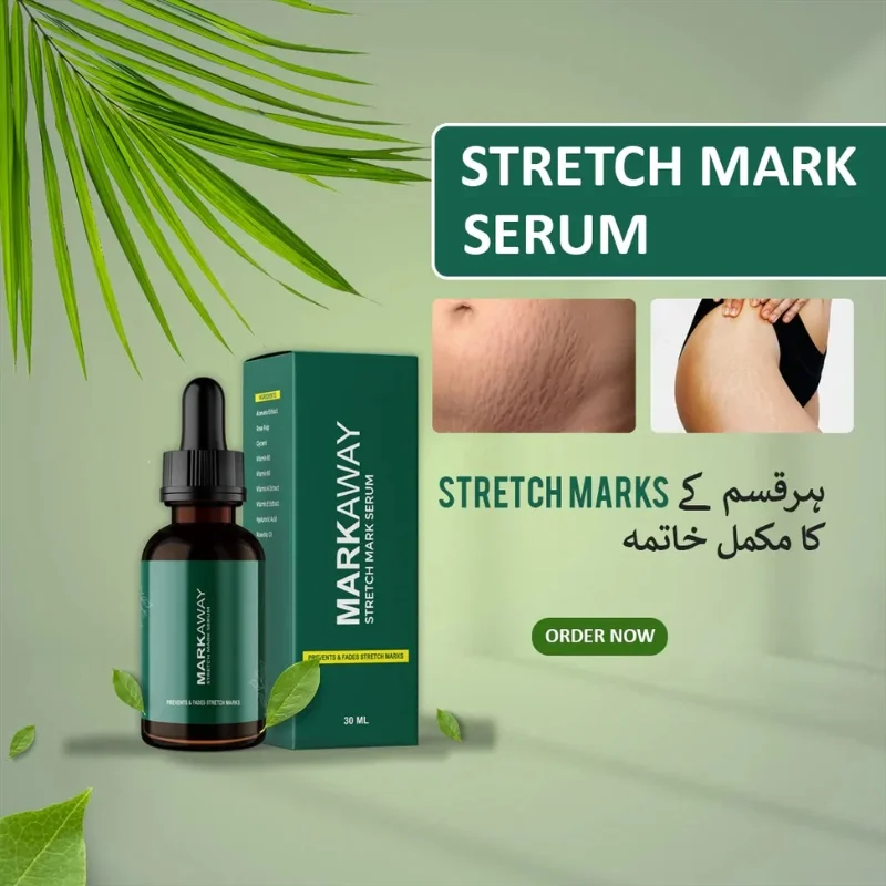4_1756298143.webp Markaway Stretch Mark Serum 30ml | Herbal Formula for Scars & Skin Elasticity - Image 4