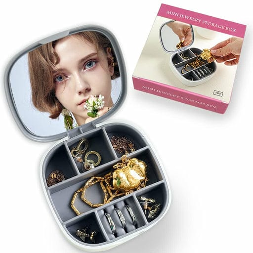 549537dc4d116d02df5d069052b47564-1_1726900209.jpg Necklace Organizer & Jewellery Box with Mirror | Portable Jewellery Storage for Women & Girls