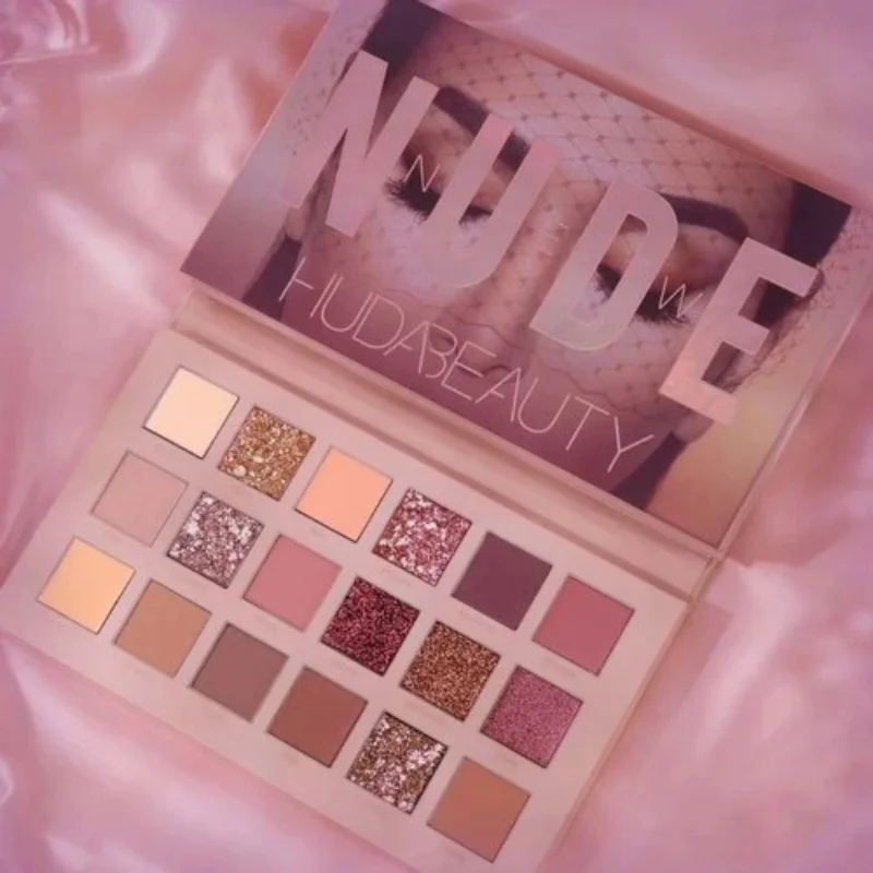 5_1756301074.webp 18 Colors Nude Eyeshadow Palette | Matte & Shimmer Pigmented Shades, Long-Lasting - Image 6