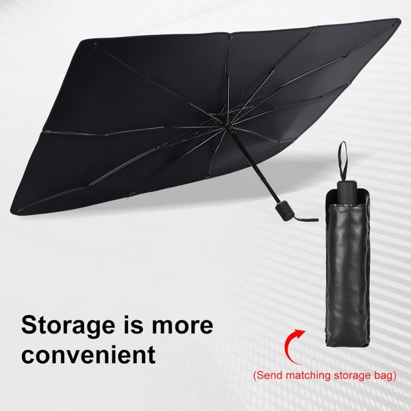 612MjyWljFL._AC_SL1500_-600x600_1744062989.jpg Foldable Car Windshield Umbrella Sunshade | UV Protection & Heat Blocker for All Vehicles - Image 8