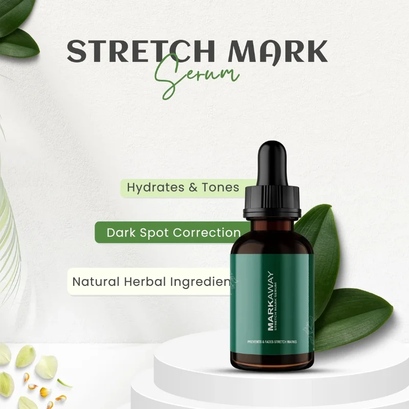 6_1756298144.webp Markaway Stretch Mark Serum 30ml | Herbal Formula for Scars & Skin Elasticity - Image 2