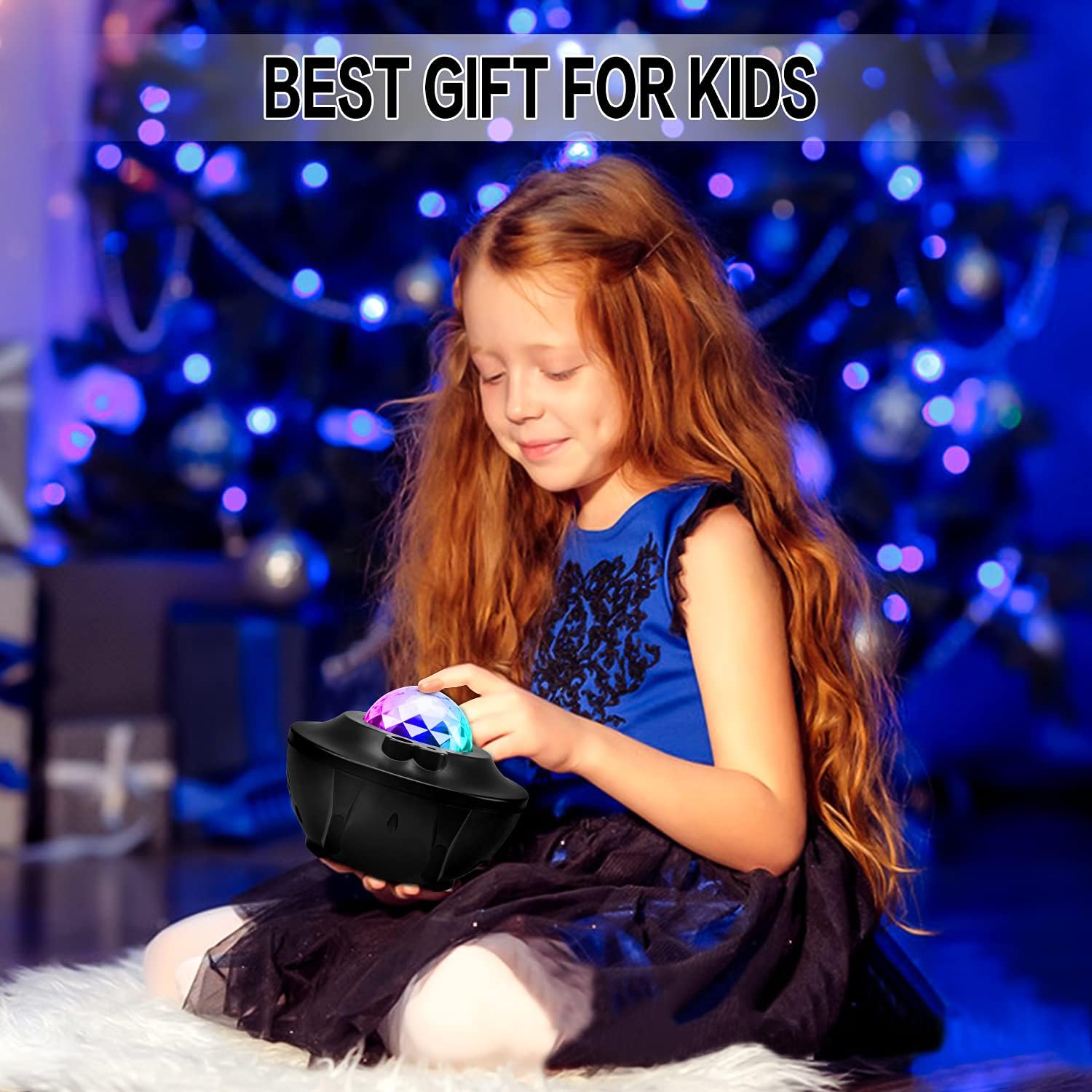 710EPokoruL._AC_SL1500__1740147350.jpg Galaxy Star Projector Lamp | LED Nebula Universe Effect & Built-in Speaker - Image 6