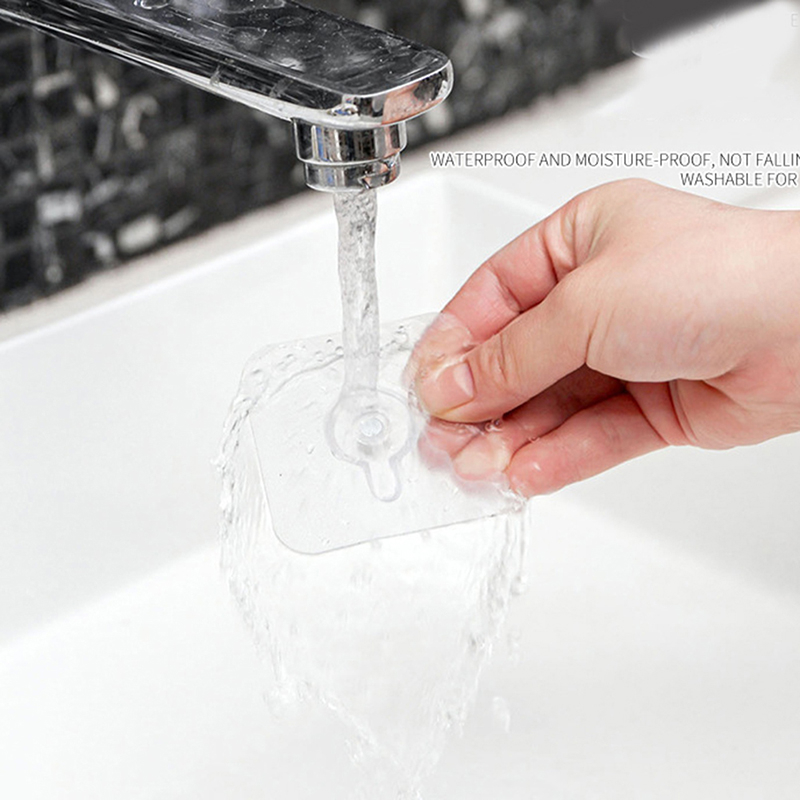 7_1726837460.jpg 4 PCs Punch-Free Screw Hanger | Non-Marking Wall Hook Stickers | Heavy-Duty Picture & Decor Holder - Image 2