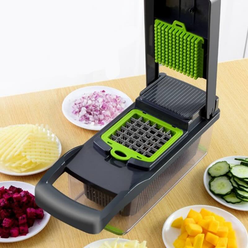 Products 800x800 - 7 16-in-1 Mandoline Slicer & Vegetable Chopper | Multifunctional Food Cutter & Grater - Image 3
