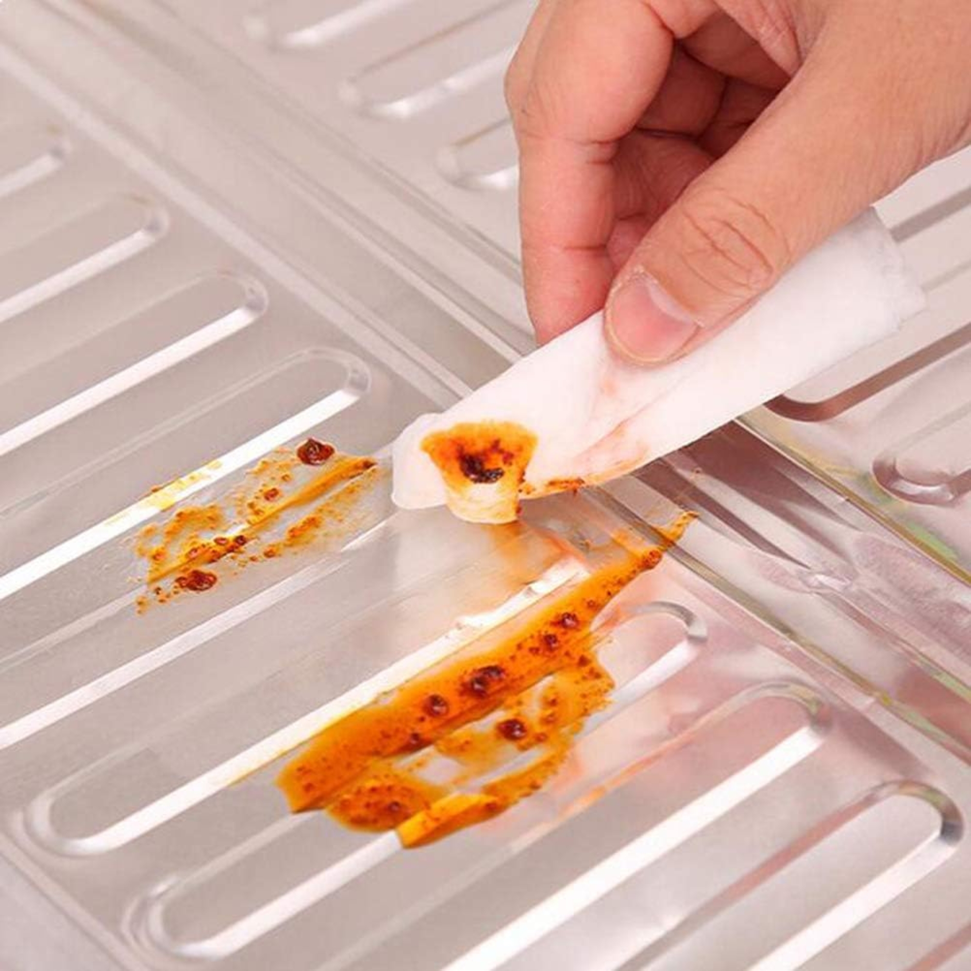 8_1757922453.jpg 3-Sided Oil Proof Aluminum Foil Splatter Guard | Foldable Heat Insulation for Kitchen Stove | Silver - Image 8