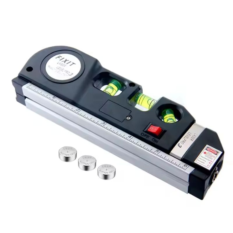 ProductImage13_1753448248.jpg Laser Level Pro3 Multipurpose Tool | Vertical, Cross Line & Measuring Tape with Rulers - Image 3