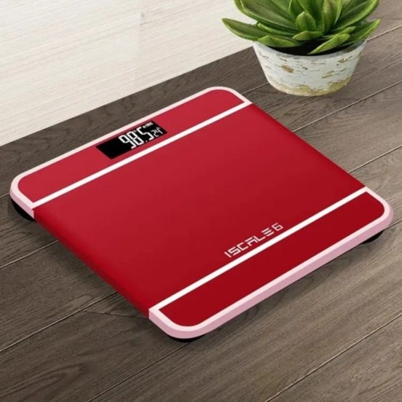 ProductImage2_1753268023.jpg iScale Digital LED Bathroom Weighing Scale | Tempered Glass, Accurate & Automatic Weight Monitor - Image 2