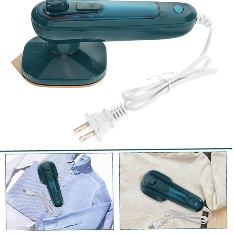ProductImage34_1753690498.jpg Portable Mini Steam Iron | Handheld Garment Steamer Wrinkle Remover Travel-Friendly - Image 4