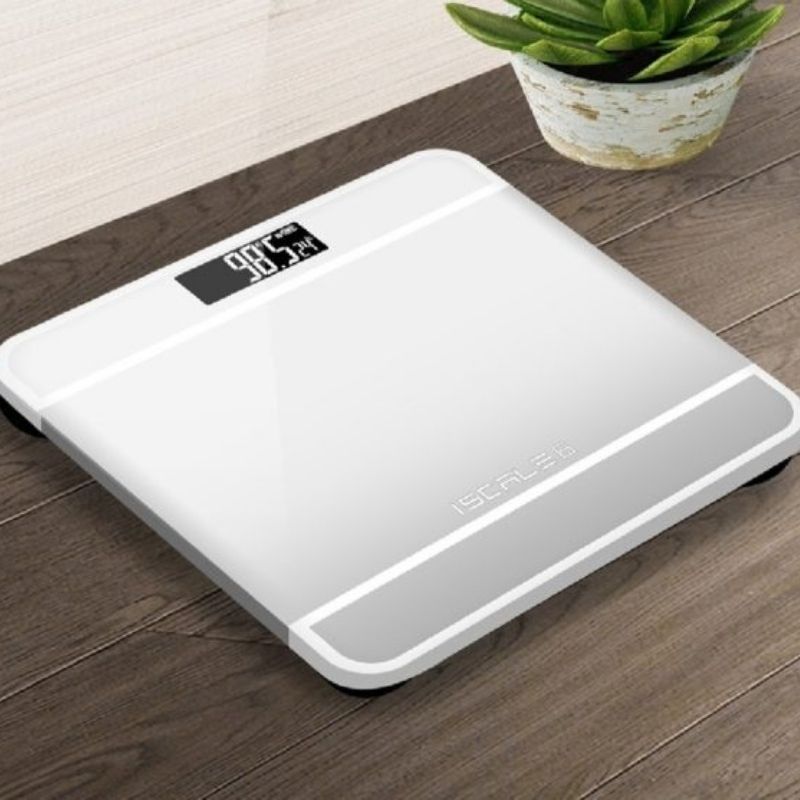 ProductImage3_1753268023.jpg iScale Digital LED Bathroom Weighing Scale | Tempered Glass, Accurate & Automatic Weight Monitor - Image 3