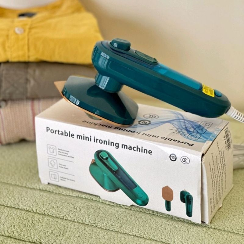 ProductImage40_1753690496.jpg Portable Mini Steam Iron | Handheld Garment Steamer Wrinkle Remover Travel-Friendly - Image 9