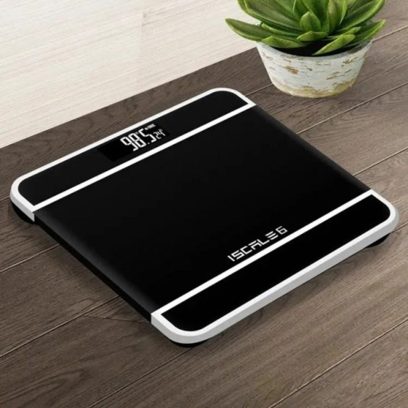 ProductImage4_1753268023.jpg iScale Digital LED Bathroom Weighing Scale | Tempered Glass, Accurate & Automatic Weight Monitor - Image 4
