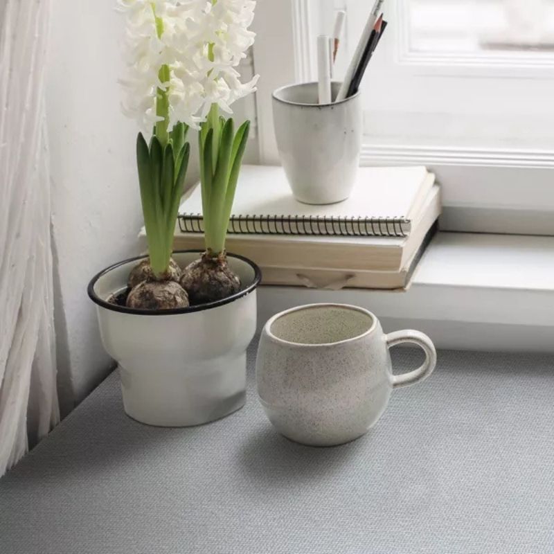ProductImage70_1754400621.jpg Anti-Slip Fridge & Shelf Mat | Waterproof Washable Liner for Kitchen Drawers Cabinets | Light Grey - Image 3