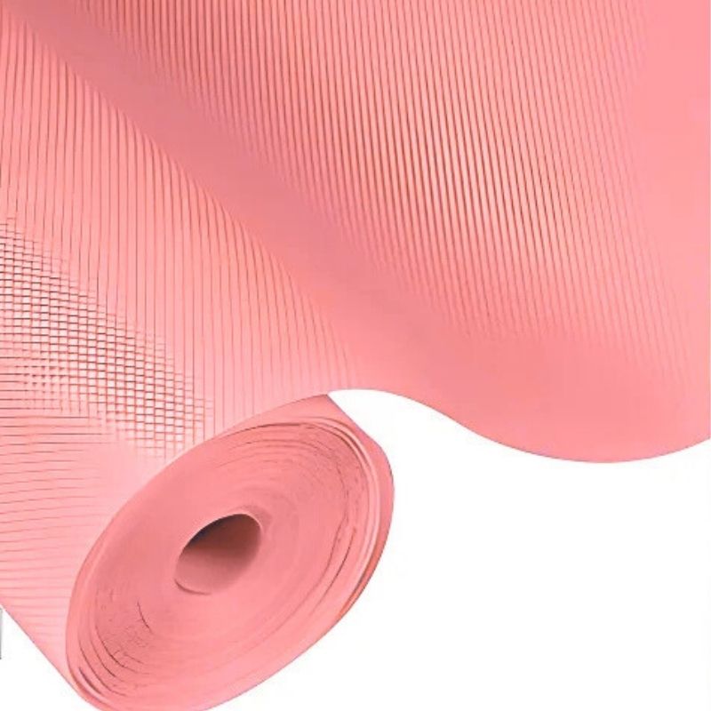 ProductImage80_1754654719.jpg Anti-Slip Fridge & Shelf Mat | Waterproof Washable Liner for Kitchen Drawers Cabinets | Pink - Image 2