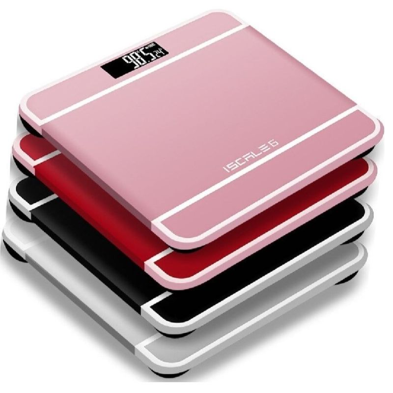 ProductImage_1753268024.jpg iScale Digital LED Bathroom Weighing Scale | Tempered Glass, Accurate & Automatic Weight Monitor