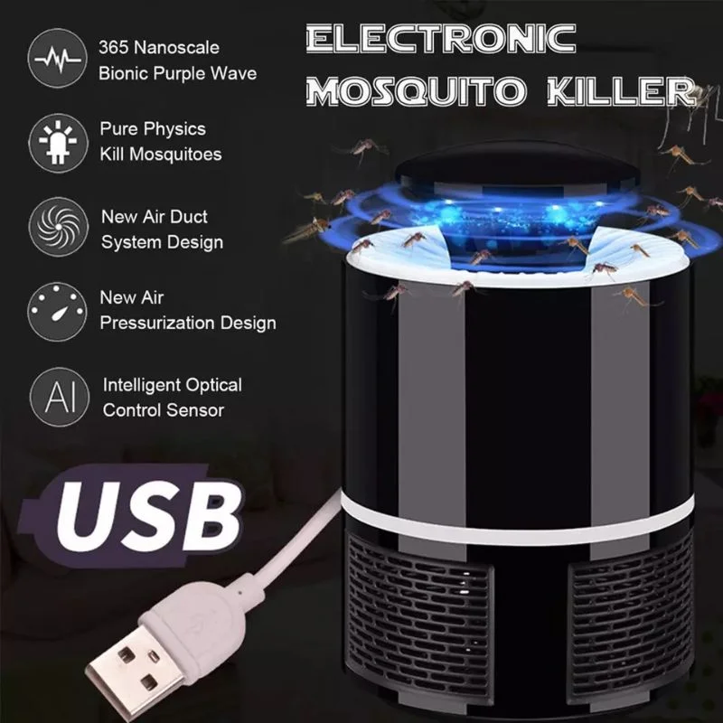 usb mosquito trap lamp | uv led insect killer with suction fan | chemical free fly & bug repellent usb mosquito trap lamp | uv led insect killer with suction fan | chemical free fly & bug repellent