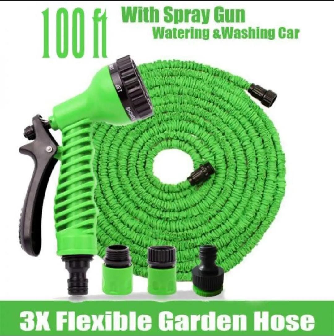 WhatsApp-Image-2024-05-28-at-1.46.05-PM_1726836697.jpg Magic Expandable Hose Pipe 100FT | Flexible, Lightweight Garden Hose with Multi-Spray Gun