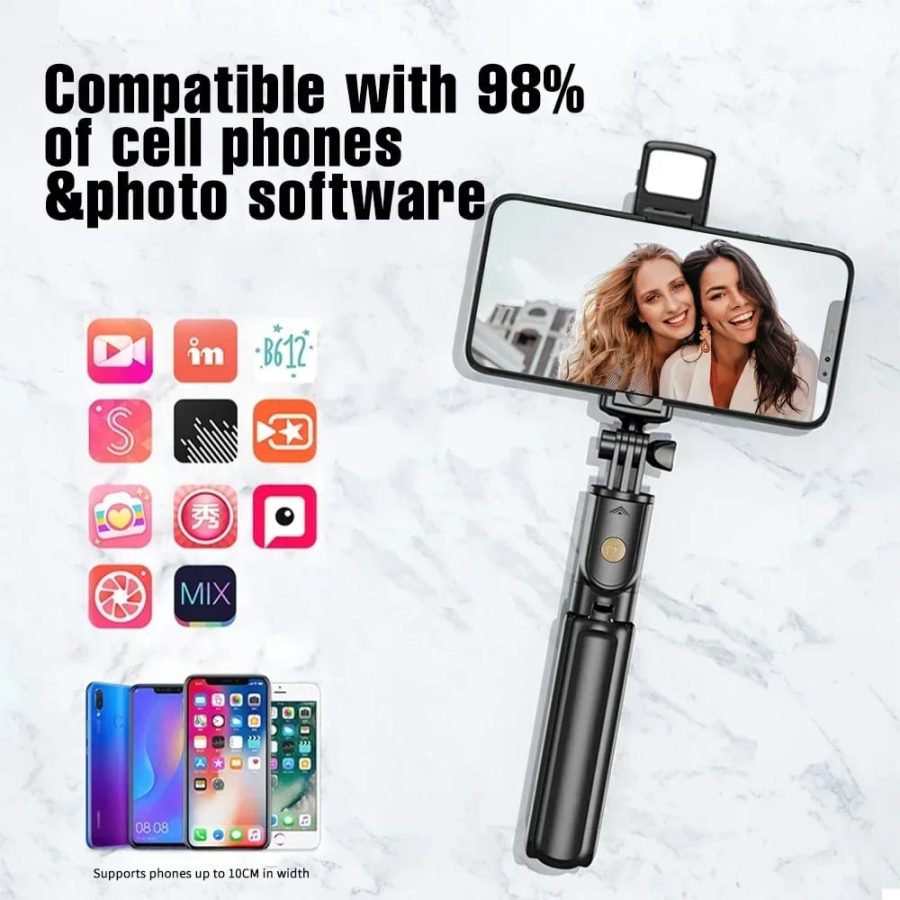 WhatsApp-Image-2024-09-11-at-12.52.32-AM-900x900_1731507096.jpg R1s Bluetooth Selfie Stick Tripod with Remote | 360° Foldable Phone & Action Camera Stand with LED Light