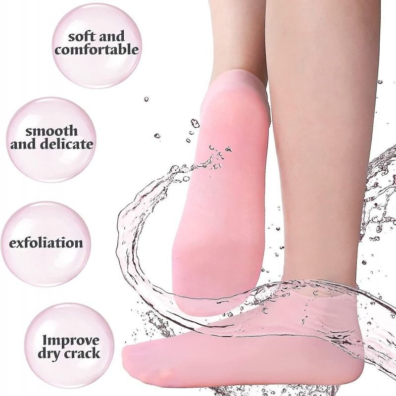 WhatsAppImage2024-10-14at12.15.46_1728909993.jpg Silicone Jelly Socks | Ultra-Moisturizing Gel Foot Care & Spa Therapy | Without Box