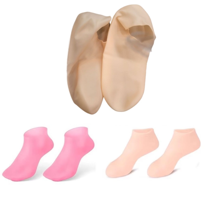 YourMartProductImages_1756794790.jpg Silicone Jelly Socks | Ultra-Moisturizing Gel Foot Care & Spa Therapy | Without Box - Image 5