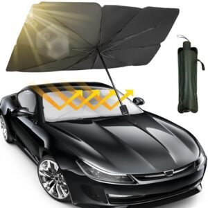 Car Sun Shade Umbrella Foldable Windshield Sun Protector UV Block Cover For Cars.