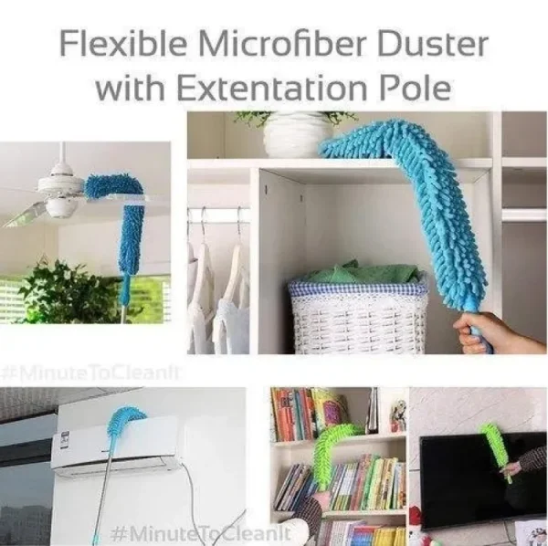 fan-duster-flexible-micro-fiber-duster-with-telescopic-stainless-steel-handle-for-fan-cleaning-specially-random-color-2-3_1727561637.webp Flexible Micro-Fiber Duster With Telescopic Stainless Steel Handle | Fan & Home Cleaning | Random Colors - Image 4