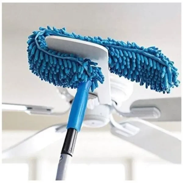 fan-duster-flexible-micro-fiber-duster-with-telescopic-stainless-steel-handle-for-fan-cleaning-specially-random-color-2-4_1727561637.webp Flexible Micro-Fiber Duster With Telescopic Stainless Steel Handle | Fan & Home Cleaning | Random Colors - Image 3