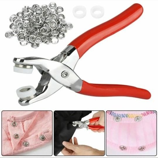metal-hand-press-tich-button-fixer-machine-metal-good-quality-25-pcs-button-2_1729633828.jpg Metal Hand Press Tich Button Fixer Machine with 25 Snap Buttons | Durable & Easy-to-Use DIY Tool - Image 5