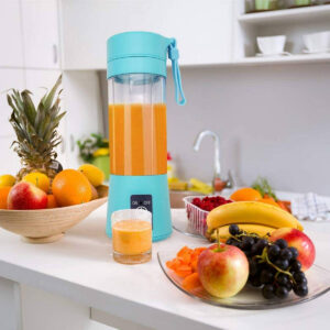 6-Blade USB Rechargeable Juicer Blender for Smoothies Shakes Baby Food