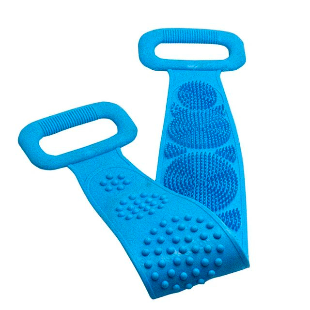 Magic Silicone Brushes Bath Towels | Rubbing Back Mud Peeling Body Massage Shower Extended