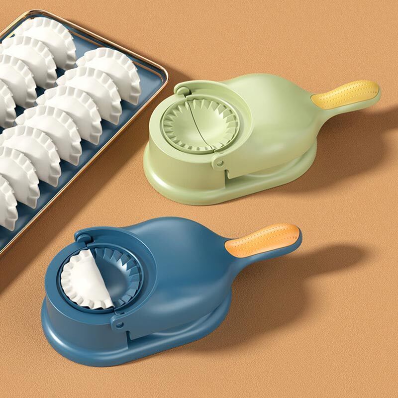 2-in-1 Dumpling & Samosa Maker | Mini Manual Tortilla & Dough Press - Image 3