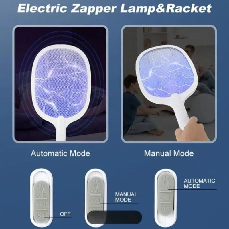 Nova USB Rechargeable Mosquito Racket | ME-903 Model | Electric Insect Killer Swatter | For Indoor & Outdoor Use - Image 3