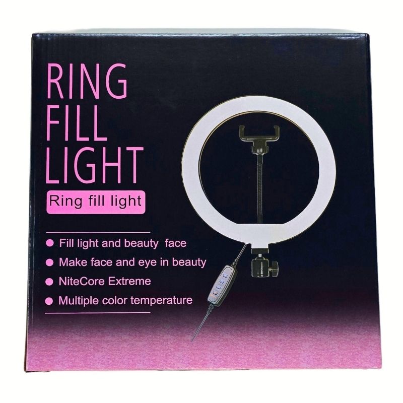 10-Inch LED Ring Light Kit for Video Making & Photography - Image 2