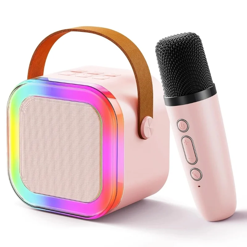 Karaoke Portable Wireless Bluetooth Speaker with Microphone Sound System for Singing and Parties - Image 7