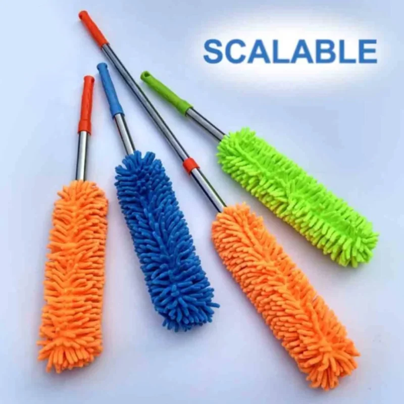 Flexible Micro-Fiber Duster With Telescopic Stainless Steel Handle | Fan & Home Cleaning - Image 8