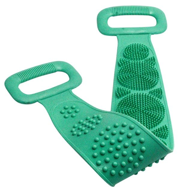 Magic Silicone Brushes Bath Towels | Rubbing Back Mud Peeling Body Massage Shower Extended - Image 4