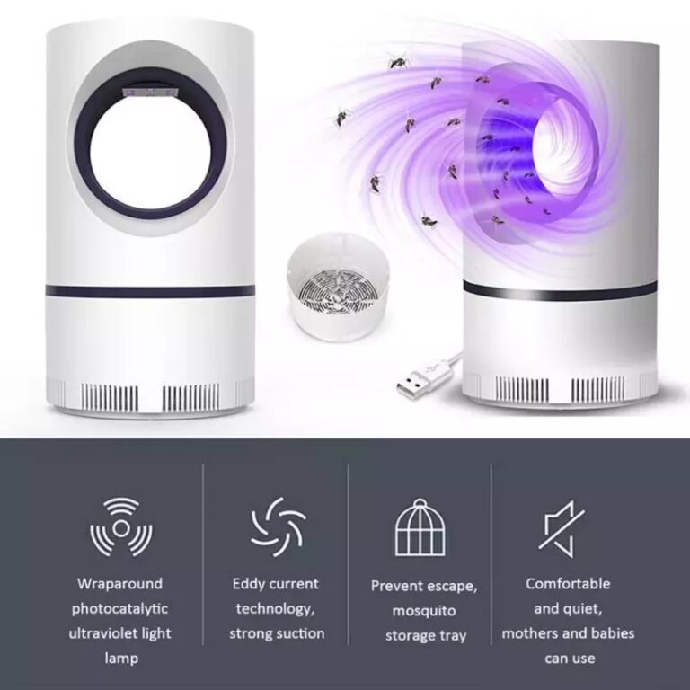 Portable USB Mosquito Killer Lamp | Safe, Silent & Chemical-Free Insect Trap & Travel - Image 9